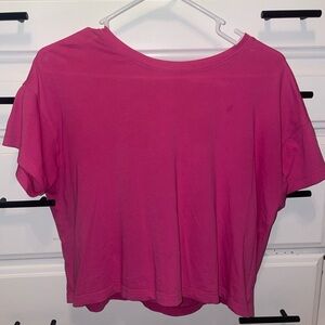 lululemon cropped shirt
